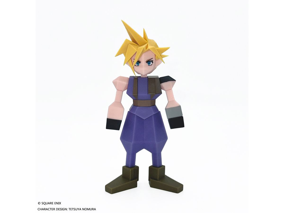 FINAL FANTASY VII ポリゴンソフビ クラウド・ストライフ