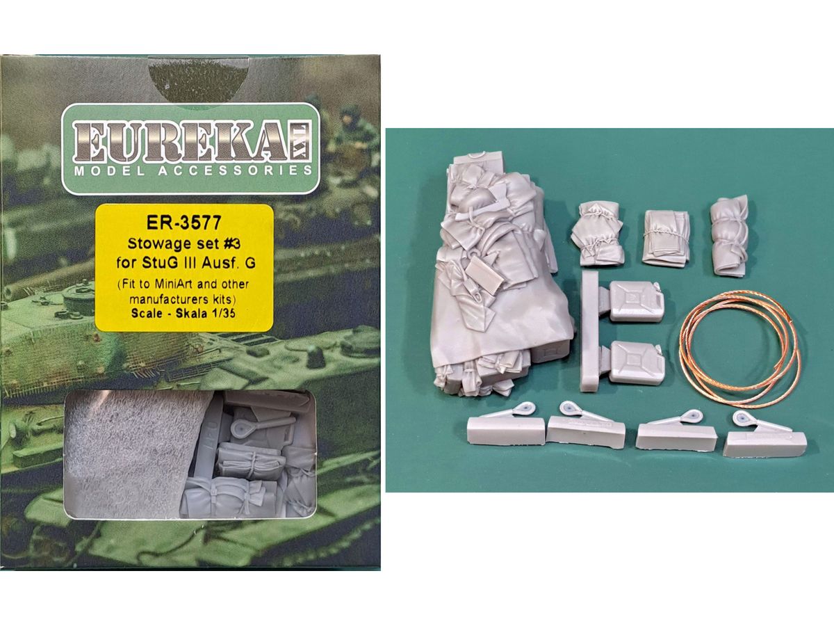 1/35 WWII 独 III号突撃砲G型用積荷セット#3(汎用)