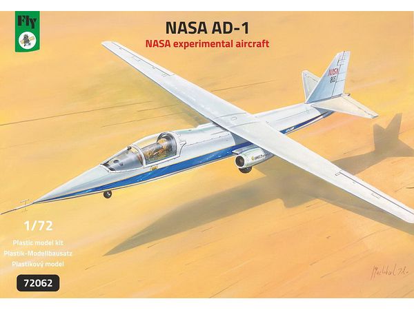 1/72 NASA AD-1 実験用航空機