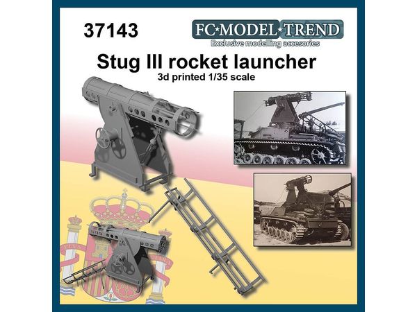 1/35 WWII ドイツ III号突撃砲 ロケットランチャー搭載型コンバージョンセット