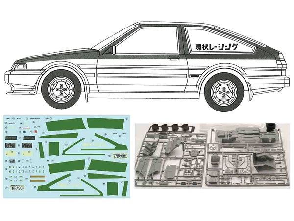 1/24 AE86トレノ マーボ仕様