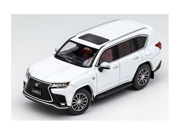 1/64 Lexus LX600 F SPORT - (LHD) ホワイト