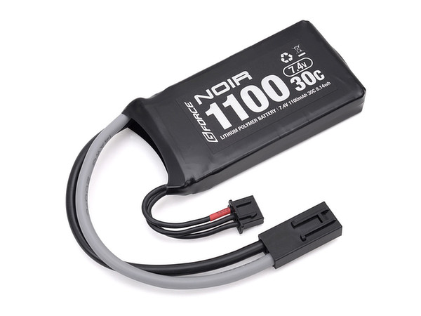 Noir LiPo 7.4V 1100mAh PEQインタイプ 30C