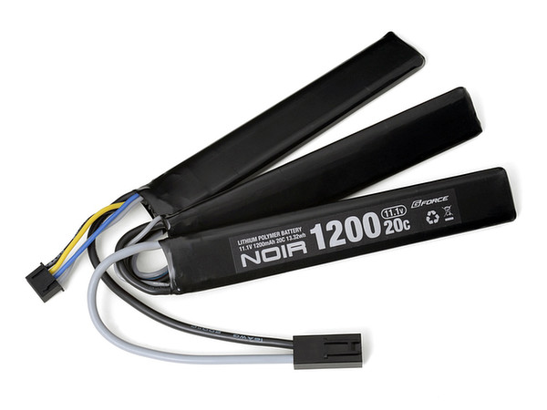 Noir Lipo 11.1V 1200mAh 20C カスタムサドルパック