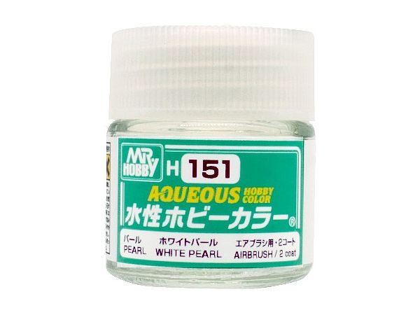 水性ホビーカラー ホワイトパール 10ml