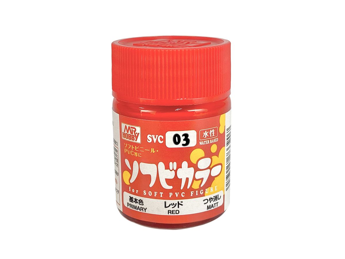 ソフビカラー レッド 18ml