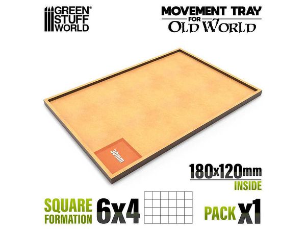 MDF ムーブメントトレイ180 x 120mm (1枚入)