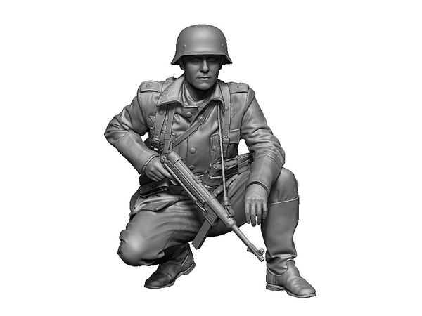 1/35 WWII ドイツ国防軍下士官 前線偵察