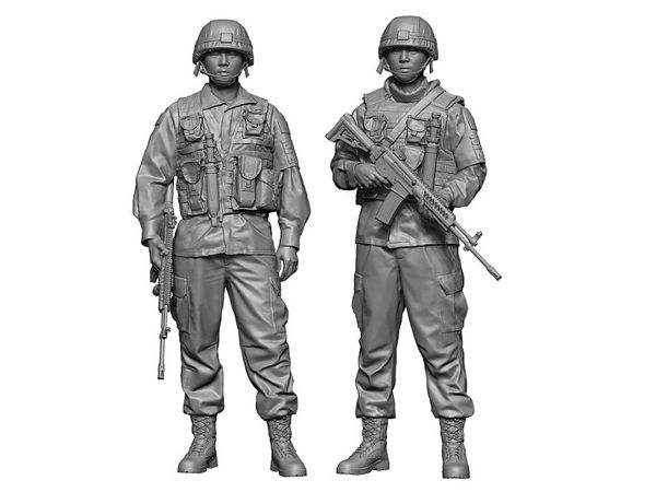1/48 現用 韓国陸軍(ROKA) GPセキュリティガードセット (2体入) | HLJ