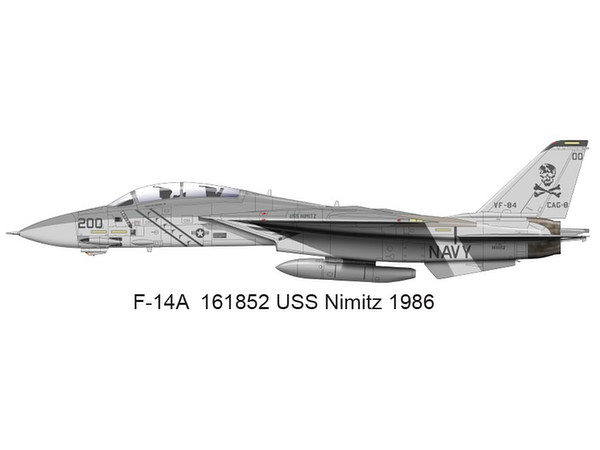 1/72 F-14A VF-84 ジョリーロジャーズ #200 ロービジ | HLJ.co.jp