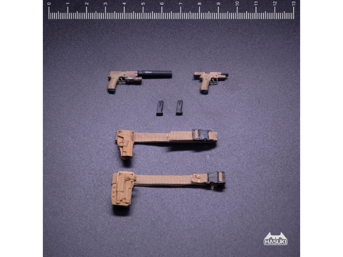 1/12 WM-02A ハンドガンセット コヨーテブラウン