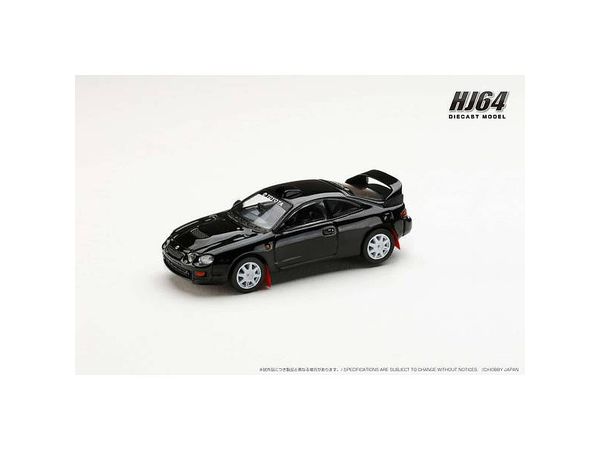 1/64 トヨタ セリカ GT-FOUR WRC Edition (ST205) カスタムバージョン / 8 Spokes Wheel ブラック