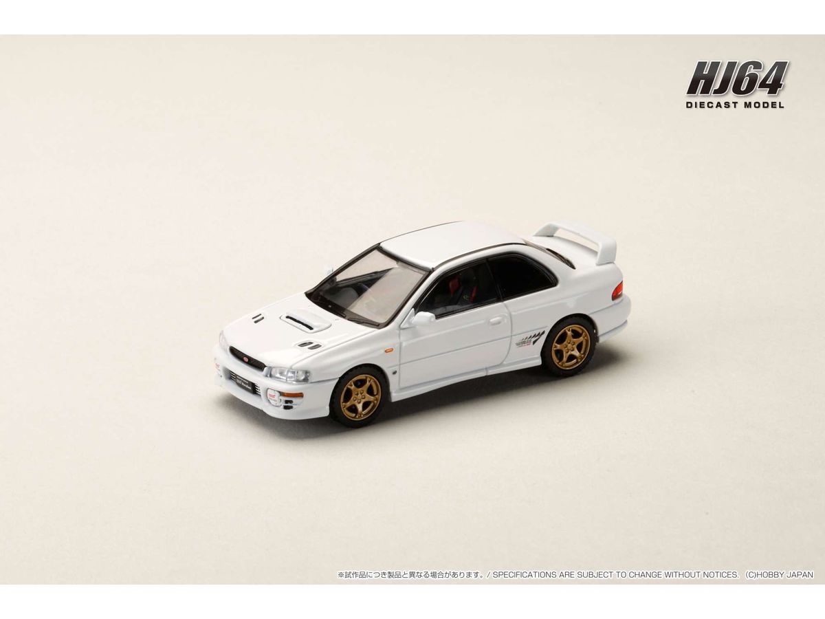 1/64 スバル インプレッサ PURE SPORTS COUPE WRX type R STi Version (GC8) フェザーホワイト