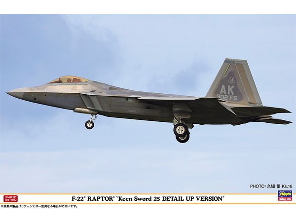 1/48 F-22 ラプター キーンソード25 ディテールアップバージョン