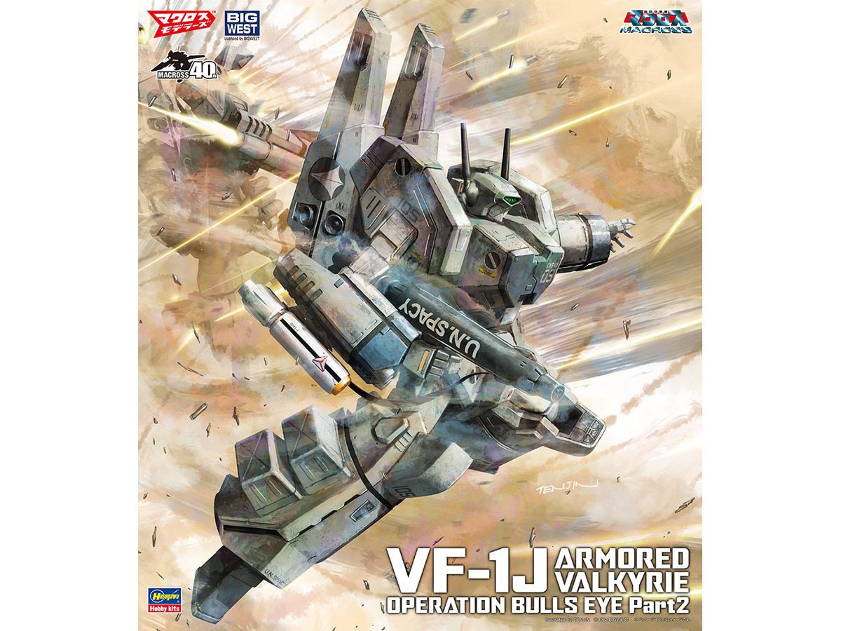 1/72 VF-1J アーマード バルキリー ブルズアイ作戦 Part2