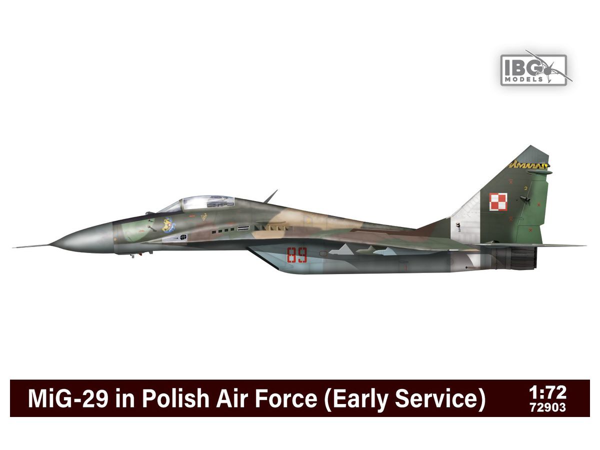 1/72 ポーランド空軍 ミコヤンMiG-29 ファルクラム戦闘機 初期仕様