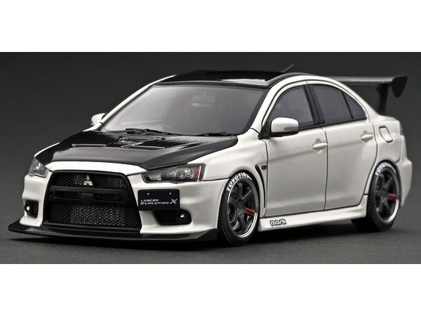 1/43 Mitsubishi Lancer Evolution X (CZ4A) Pearl White | HLJ.co.jp