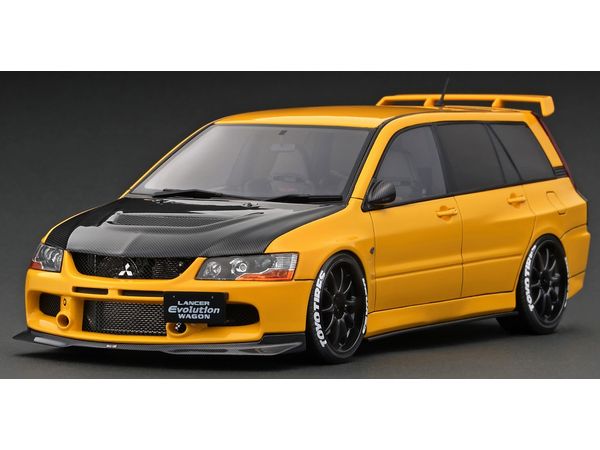 1/18 Mitsubishi Lancer Evolution Wagon (CT9W) Yellow