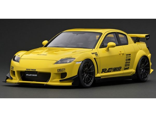 1/18 Mazda RX-8 (SE3P) RE Amemiya Yellow