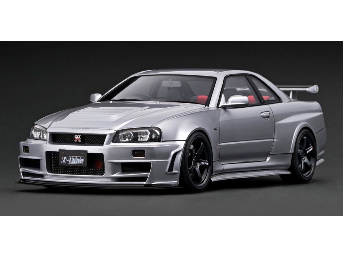 1/18 Nismo R34 GT-R Z-tune Silver | HLJ.co.jp