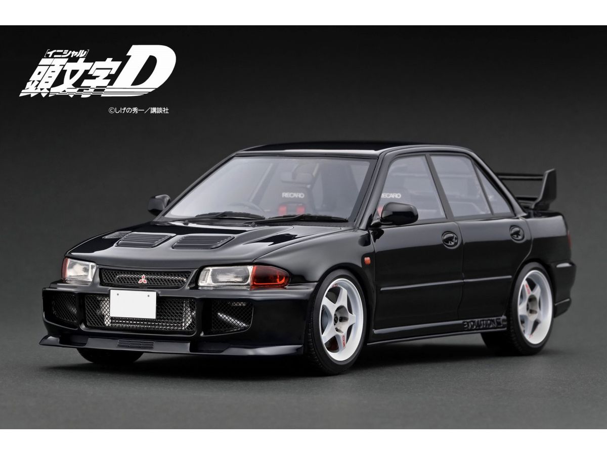 1/18 INITIAL D Mitsubishi Lancer Evolution III GSR (CE9A) Black | HLJ.co.jp