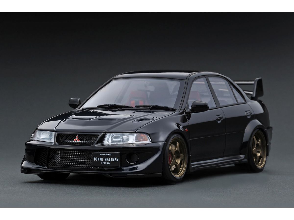 1/18 Mitsubishi Lancer Evolution VI GSR T.M.E (CP9A) Black | HLJ.co.jp