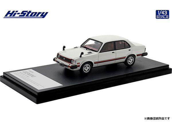 1/43 ISUZU GEMINI Sedan ZZ/T (1981) ホワイト