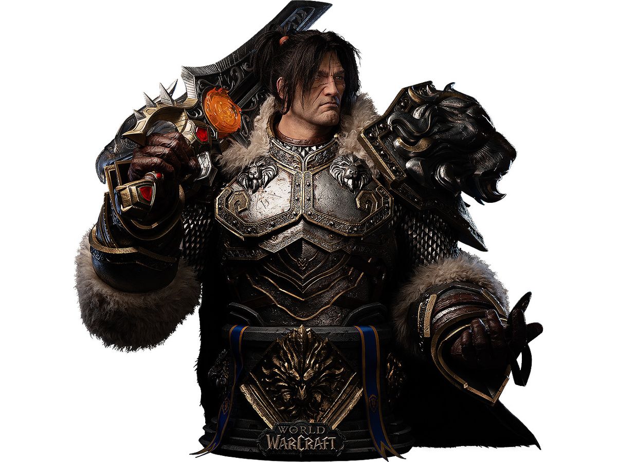 1/1 Infinity Studio X Blizzard Entertainment (World of Warcraft) Varian Wrynn life size bust