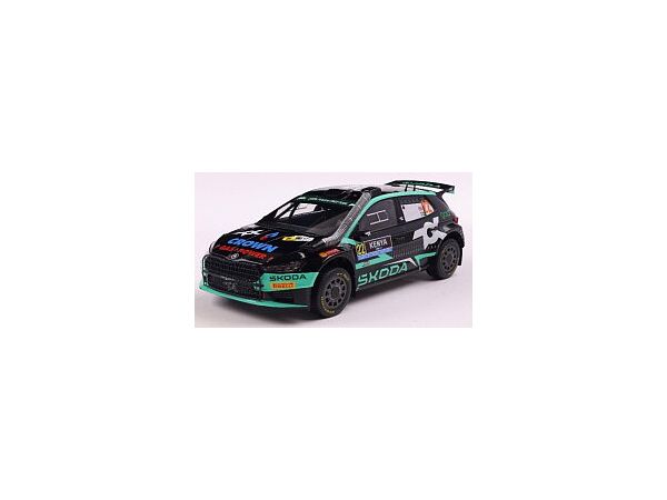 1/18 シュコダファビア ラリー2 2024年 WRC2 サファリラリーケニア #22 ガス・グリーンスミス / ヨナス・アンダーソン