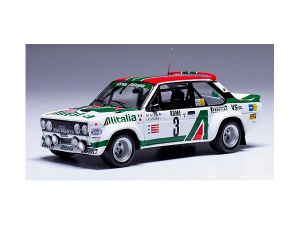 1/43 フィアット 131 アバルト 1979年 モンテカルロラリー #3 M.Alen / I.Kivimak