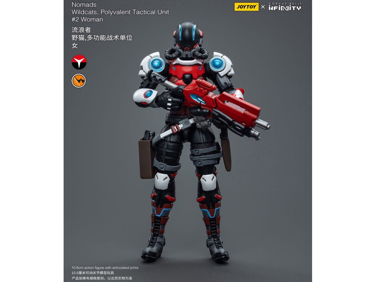 1/18 JOYTOY x Infinity ノマド ヤマネコ マルチ戦術部隊 ウーマン