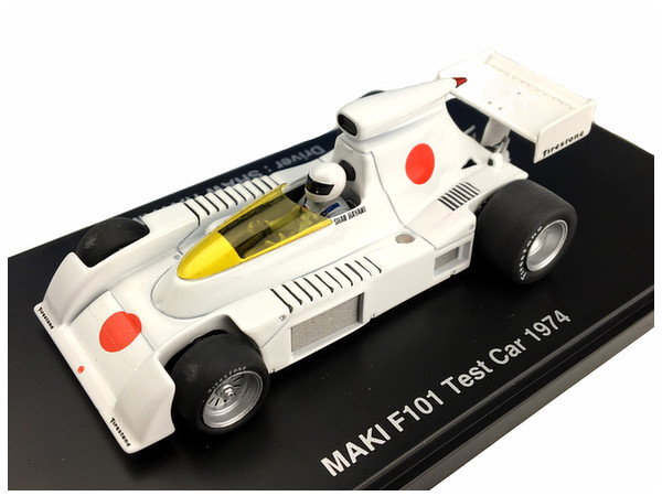 1/43 MAKI F101 テストカー 速水翔 (新井鐘晢) (フィギュアあり)