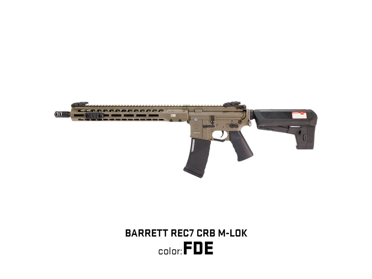 KRYTAC電動ガン BARRETT REC7 CRB M-LOK フラットダークアース 18歳以上