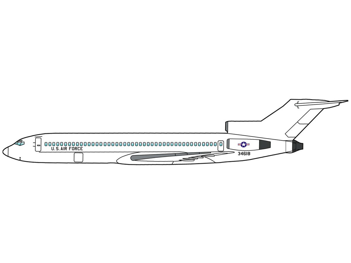値下げ可 BOEING 727 金属飛行機模型 - 模型/プラモデル