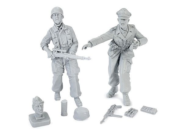 1/35 WW.II DAKラムケ降下猟兵旅団士官 & 猟兵セット