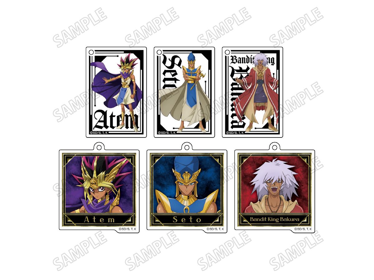 遊戯王: 描き下ろしアクリルキーホルダーコレクション 王の記憶ver.  1Box 6pcs