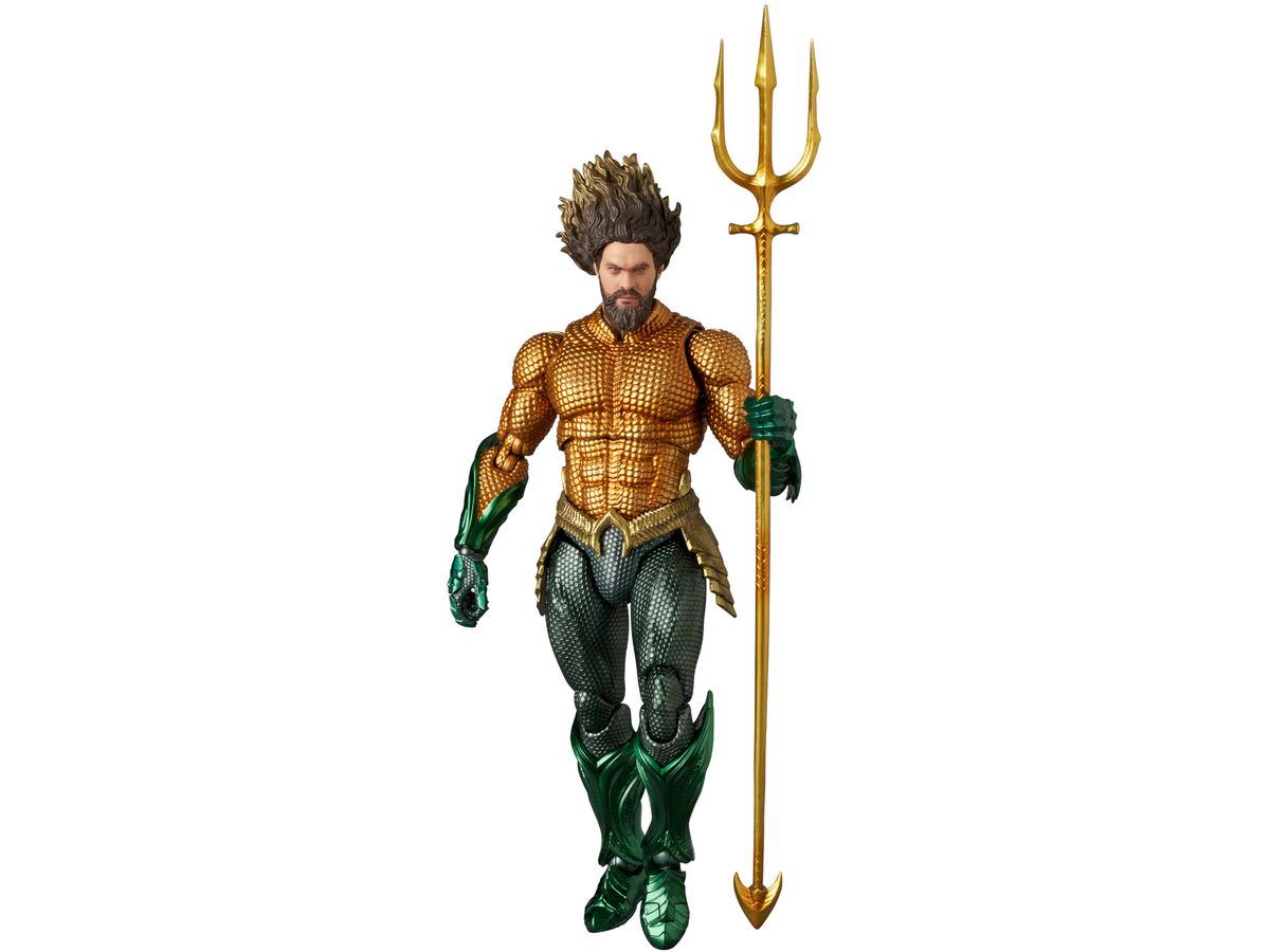 MAFEX AQUAMAN(GOLD & GREEN SUIT)