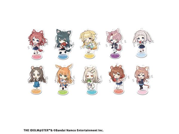 トコトコアクリルスタンド 学園アイドルマスター 1Box 10pcs