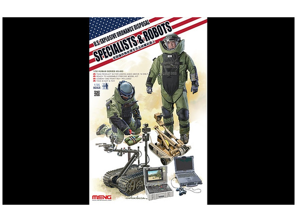 アメリカ爆発物処理作業者とロボット | HLJ.co.jp