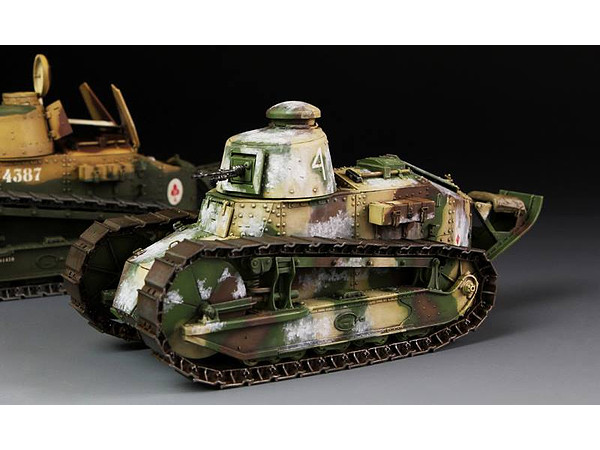 1/35 フランス軽戦車 ルノーFT17 鋳造砲塔 | HLJ.co.jp