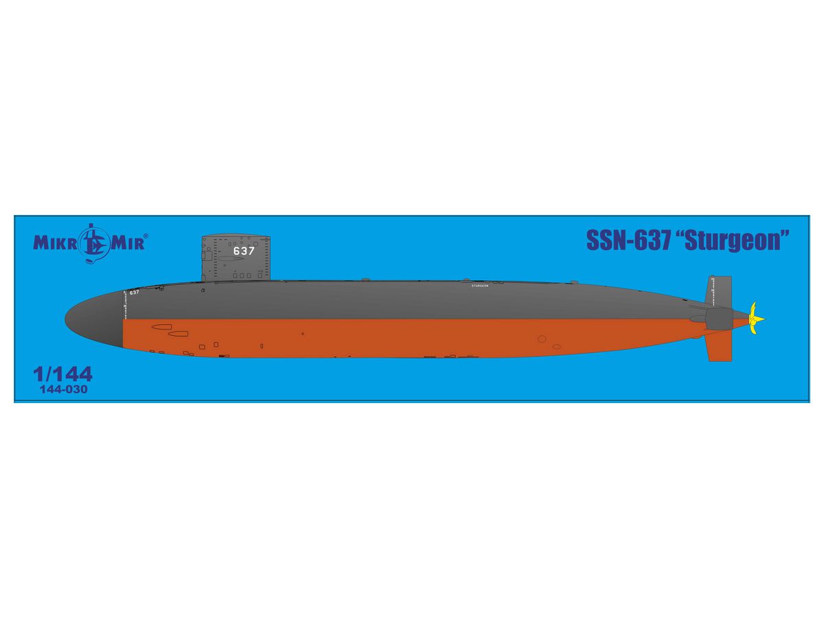 1/144 SSN-637 スタージョン 原子力潜水艦 | HLJ.co.jp