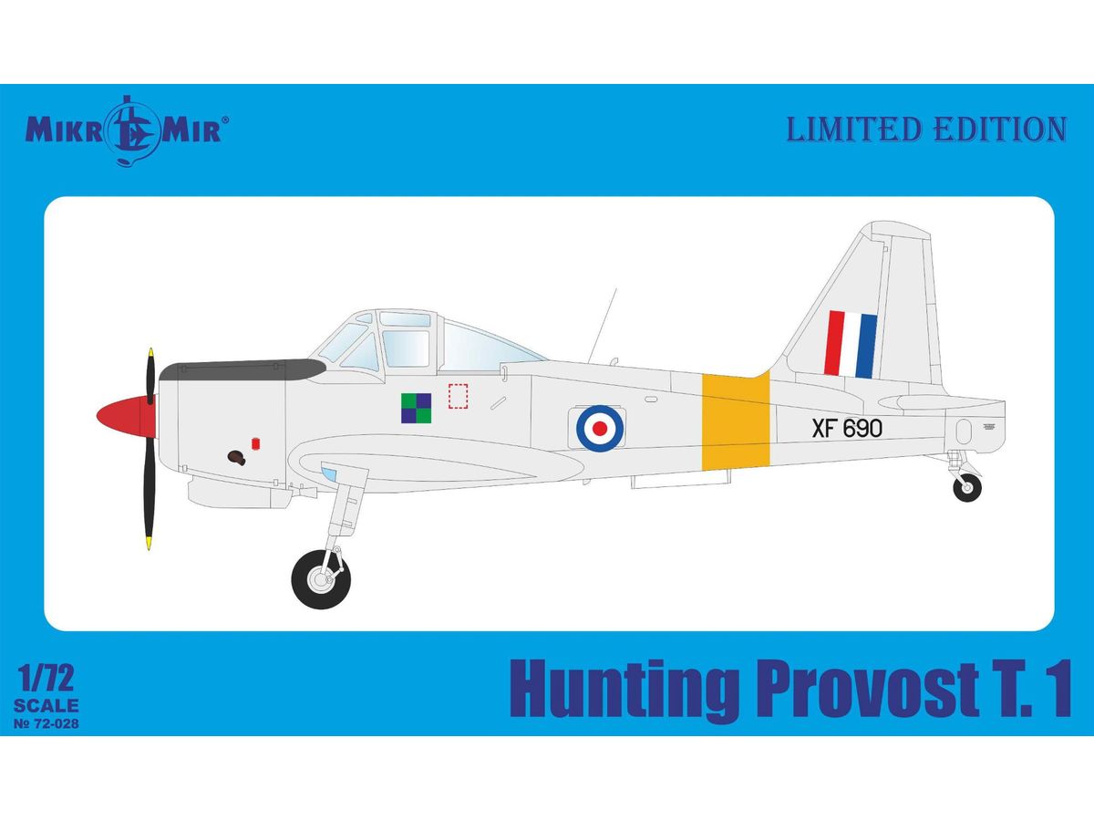 1/72 ハンティング・プロヴォスト T.1 練習機 イギリス