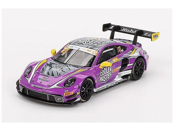 1/64 ポルシェ 911 GT3 R FIA GT ワールドカップ 70周年 2023 #27 マカオグランプリ HubAuto Racing (左ハンドル)