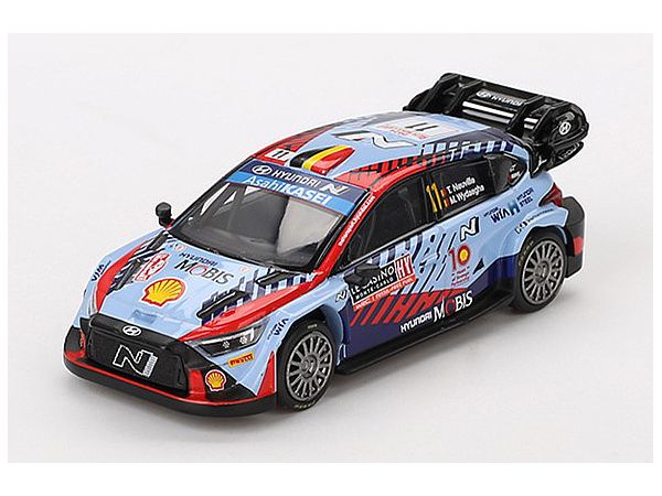 1/64 Hyundai i20 N Rally1モンテカルロラリー 2024 優勝車 #11 (左ハンドル)