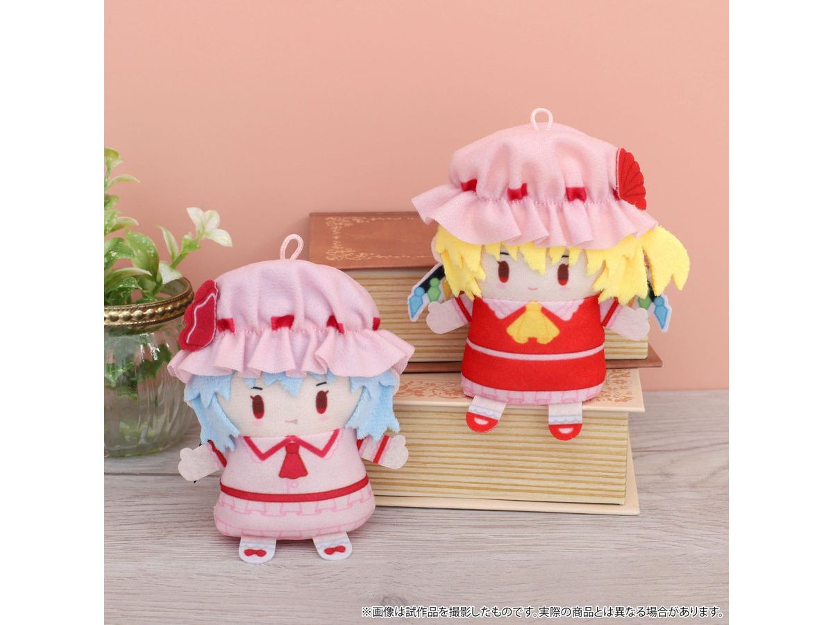 東方Project: フィンガーマスコット・PU&PPELA (パぺラ) セット (ぬいぐるみ) / レミリア・スカーレット&フランドール・スカーレット