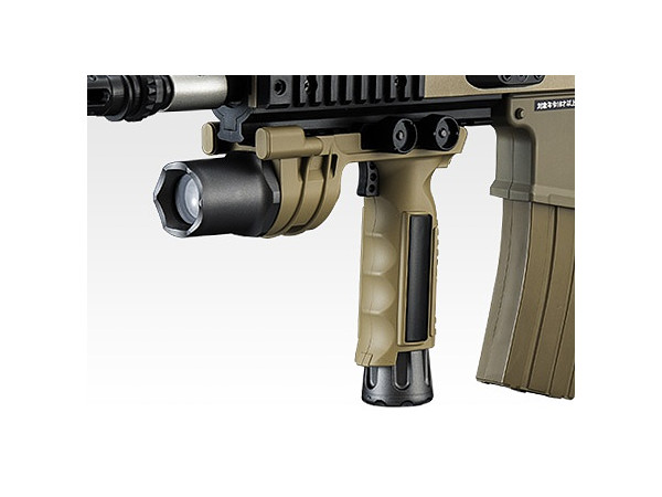 電動ガンボーイズ 18mmレイル用グリップライト FDE