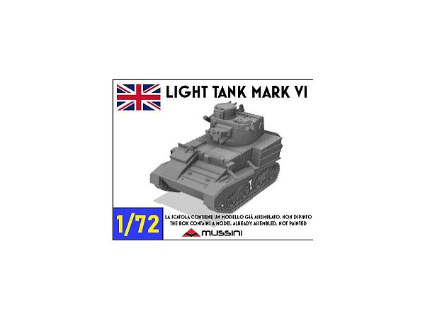 1/72 WWII イギリス Mk.VI軽戦車