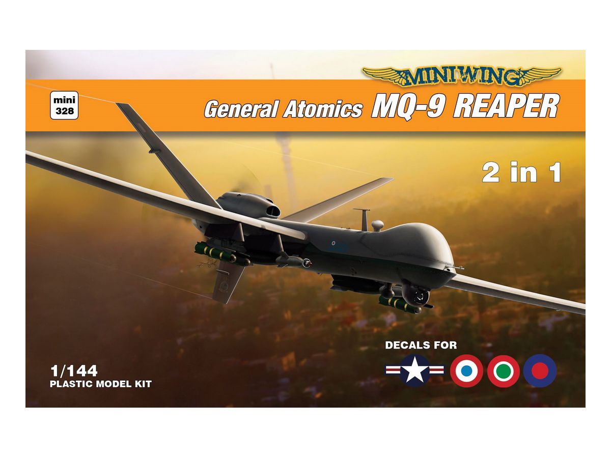 1/144 MQ-9 リーパー 2イン1 (2機入り)