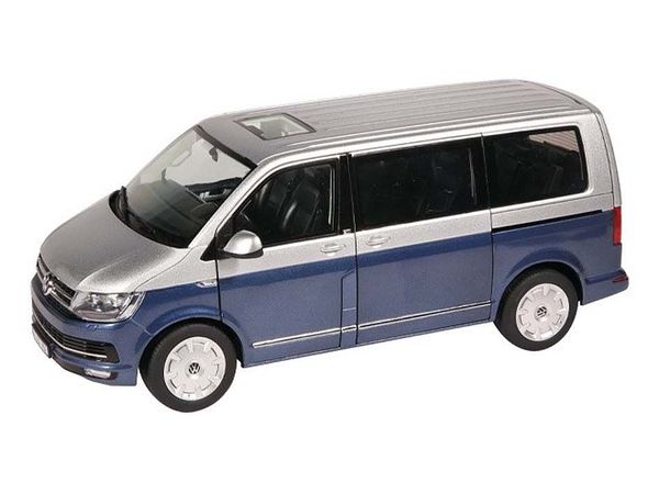 1/18 VW マルチバン T6 ジェネレーション 6 ブルー/シルバー