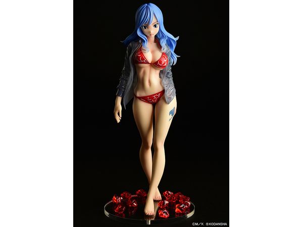 1/6 FAIRY TAIL ジュビア・ロクサー Gravure Style 赤ビキニ!! 濡れ透けワイシャツSP